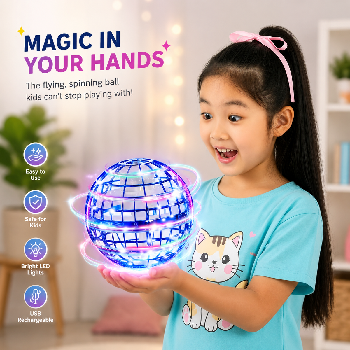 Magical Flying Ball