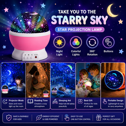 LumiStar Galaxy Projector Lamp
