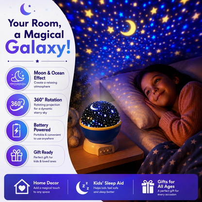 LumiStar Galaxy Projector Lamp