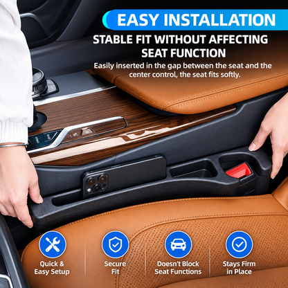 SmartGap Car Seat Organizer – Pack of 2