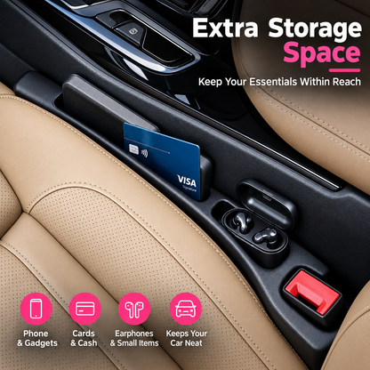 SmartGap Car Seat Organizer – Pack of 2