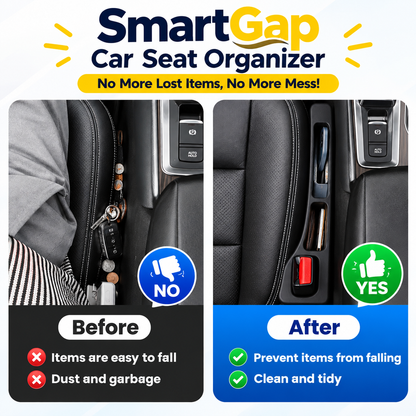 SmartGap Car Seat Organizer – Pack of 2