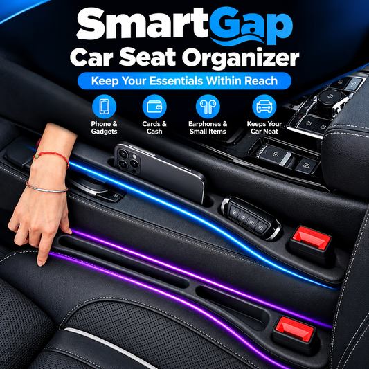 SmartGap Car Seat Organizer – Pack of 2