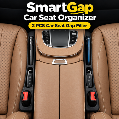 SmartGap Car Seat Organizer – Pack of 2