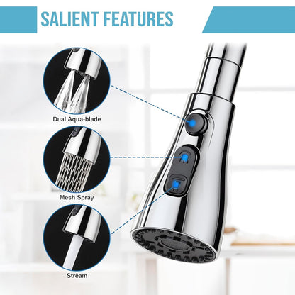 3 Modes Kitchen Sink Faucet